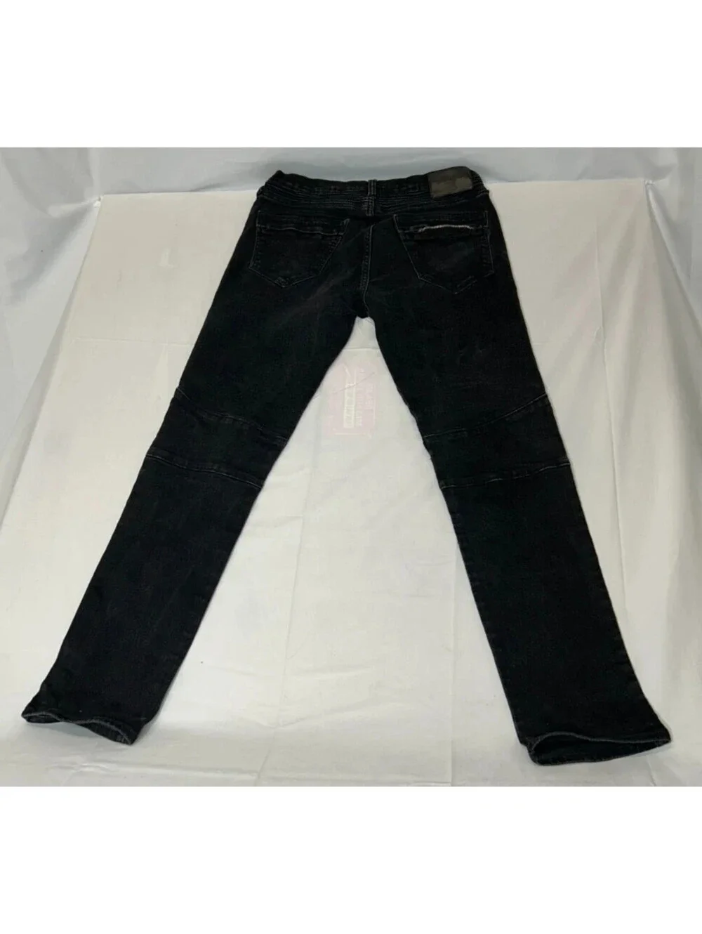 True Religion Men's Size 30 Black Rocco Relaxed Skinny Jeans